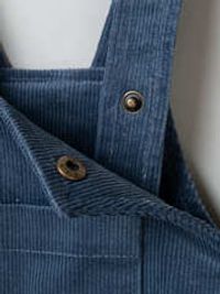 Полукомбинезон вельветовый "Деним" 0+