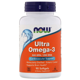 NOW Ultra Omega-3 (90 капс.) [M]