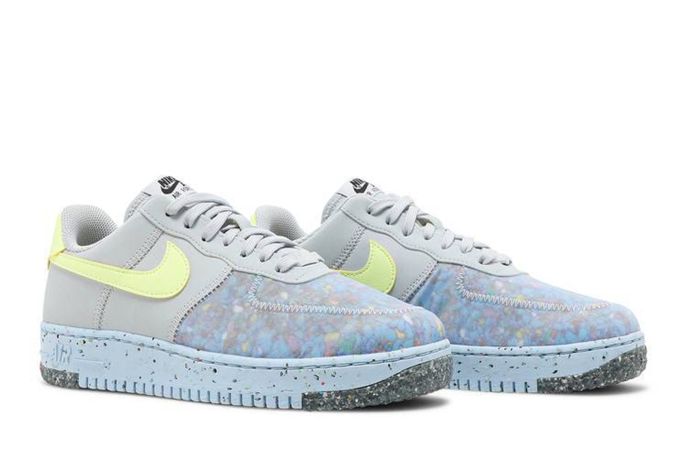 Кроссовки Nike Air Force 1 Crater "Platinum" Pu (Женская размерная сетка)