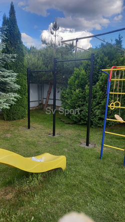 Монтаж уличных турников Sv Sport (3 вертикальных столба)