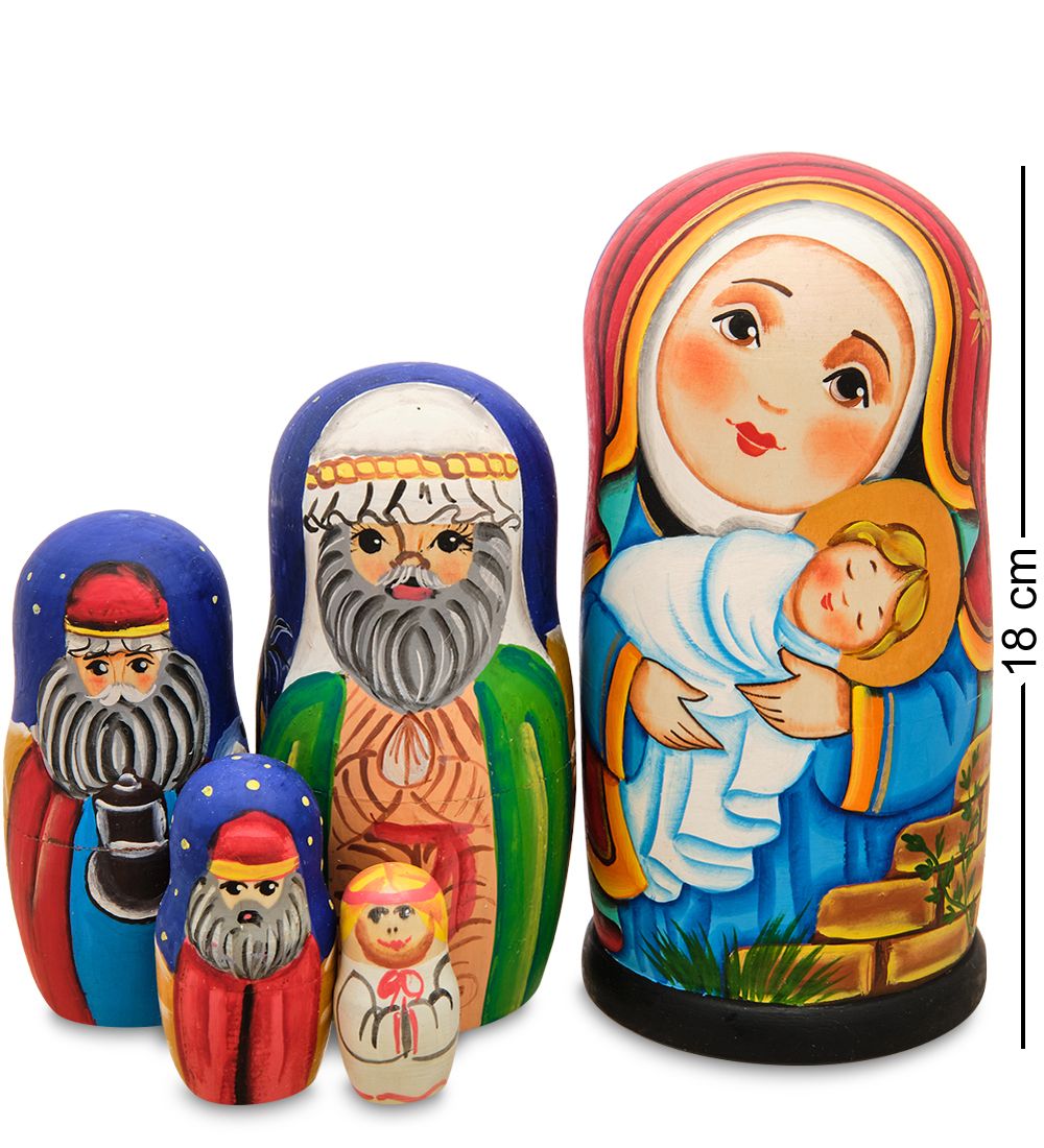 Народные промыслы МР-24/ 99 Матрешка 5м «Марьям»