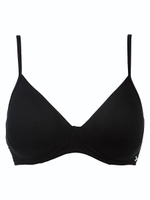 Бюстгальтер с формованными чашечками из хлопковой ткани (Размер: 6B) (Цвет: черный)