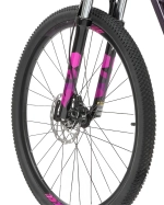 Велосипед 27,5" STELS Miss 7700, рама 15.5 темно-пурпурный