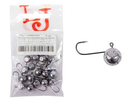 Джиг-головка Lucky John MJ MICRO HEAD кр.008 3.5г