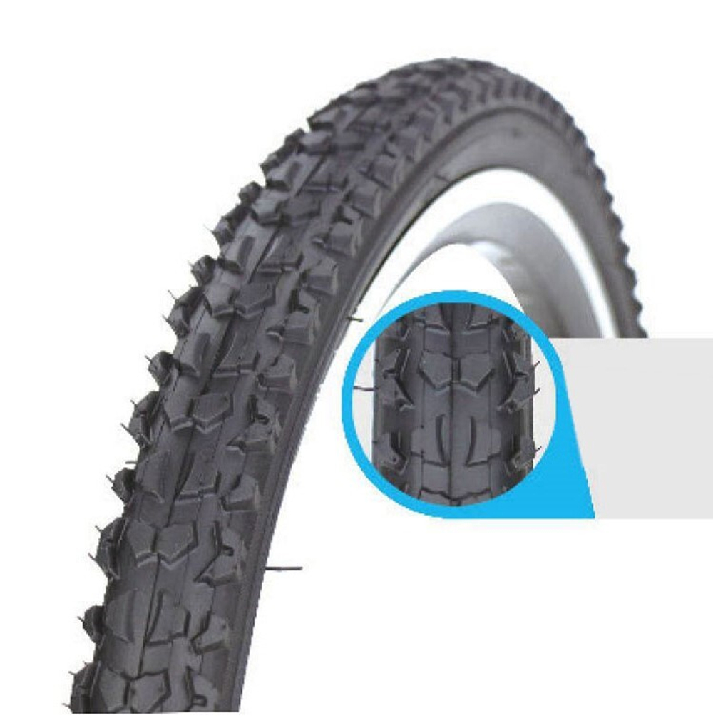 Покрышка TRIX 24"х 2.125 (57-507) TX-804, горная, 30 TPI, черная (50)