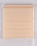 Рулонная штора день и ночь, персик