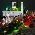 Рождественская декоративная еловая ветвь с умной гирляндой Twinkly Pre-lit Regal Garland (2,7 м, 50 светодиодов)