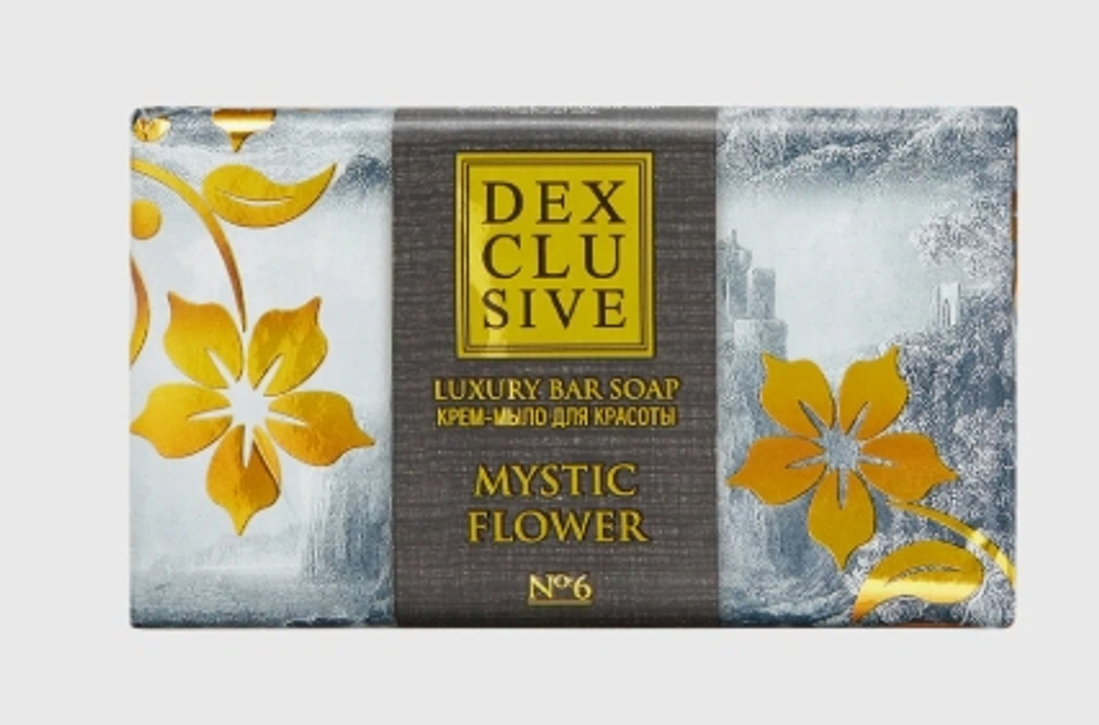 DEX CLUSIVE мыло №6 " Мистические цветы " 150гр. 1 *8 бл. по 6 шт (Серия 2)