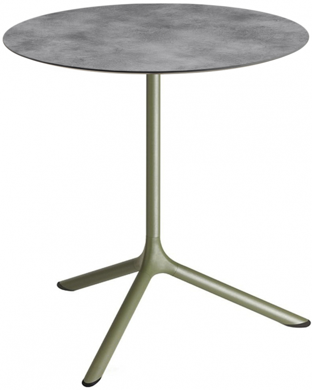 Стол ламинированный обеденный складной Scab Design Tripe Maxi Folding, оливковый, цементный