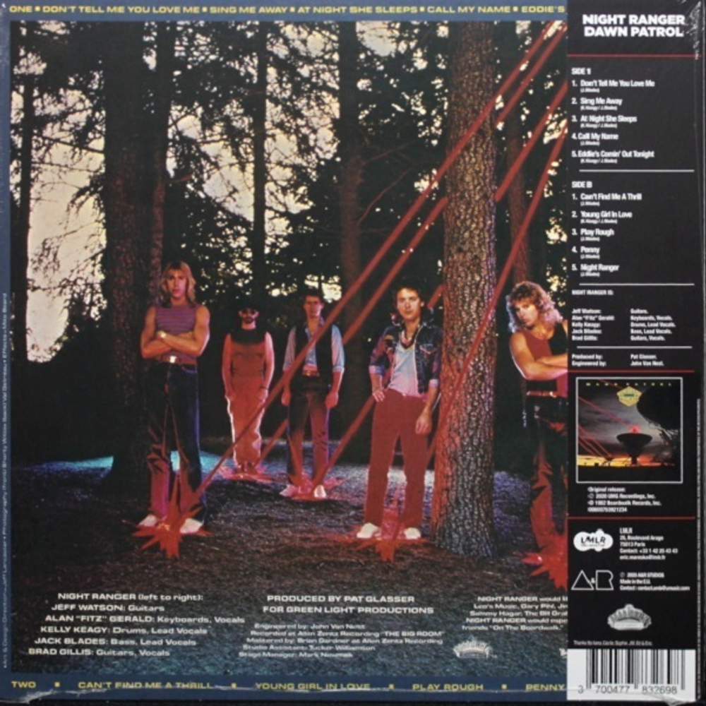 Night Ranger / Dawn Patrol (Coloured Vinyl)(LP)