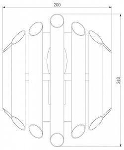 Накладной светильник Bogate's Castellie 362/1