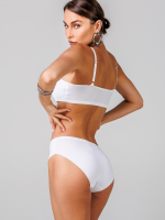 Слипы бесшовные белый размер XXL