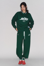 Брюки из мягкой ткани с нашивкой nfl jets