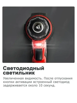 Дрель-шуруповерт аккумуляторная VVOSAI WS-3020-A2-SXP, 20В 40Нм, 2xLi-ion, ЗУ, аксессуары 24 штук, кейс для хранения