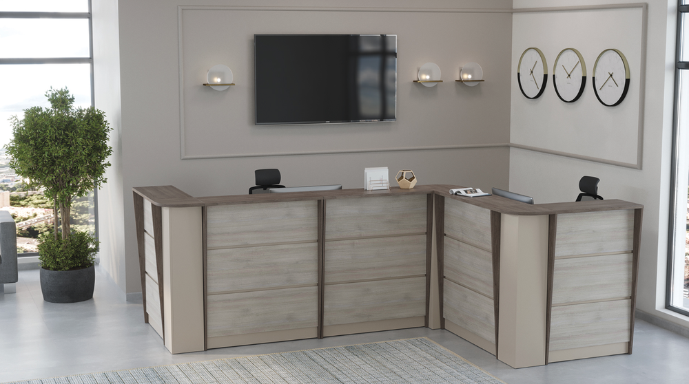 Стол ресепшен 80 NEW LINE (НЬЮ ЛАЙН)