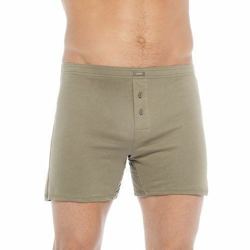 Мужские трусы-шорты зеленые Lowry MSH-305