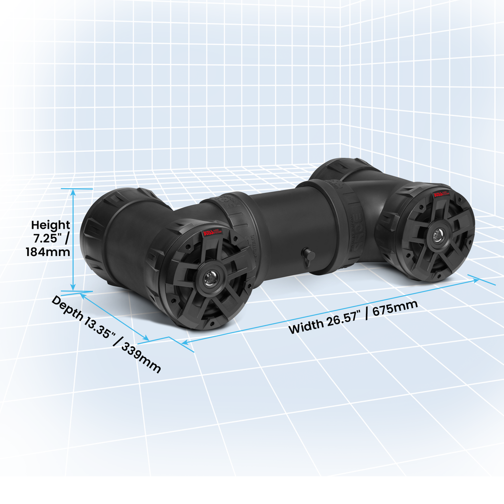 Аудиосистема двухсторонняя Boss Audio ATV654 600W 6.5" 4 динамика
