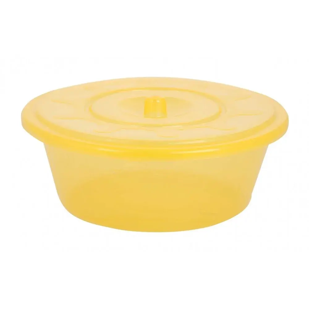 Таз Хозяюшка 10л (с крышкой) (комплект 10 шт)