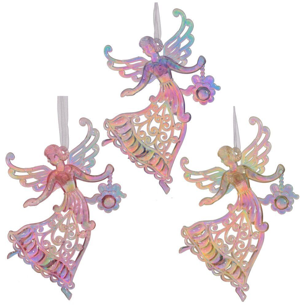 GAEM Украшение новогоднее "Фея", L11,5 W1,5 H17 см, 3в.