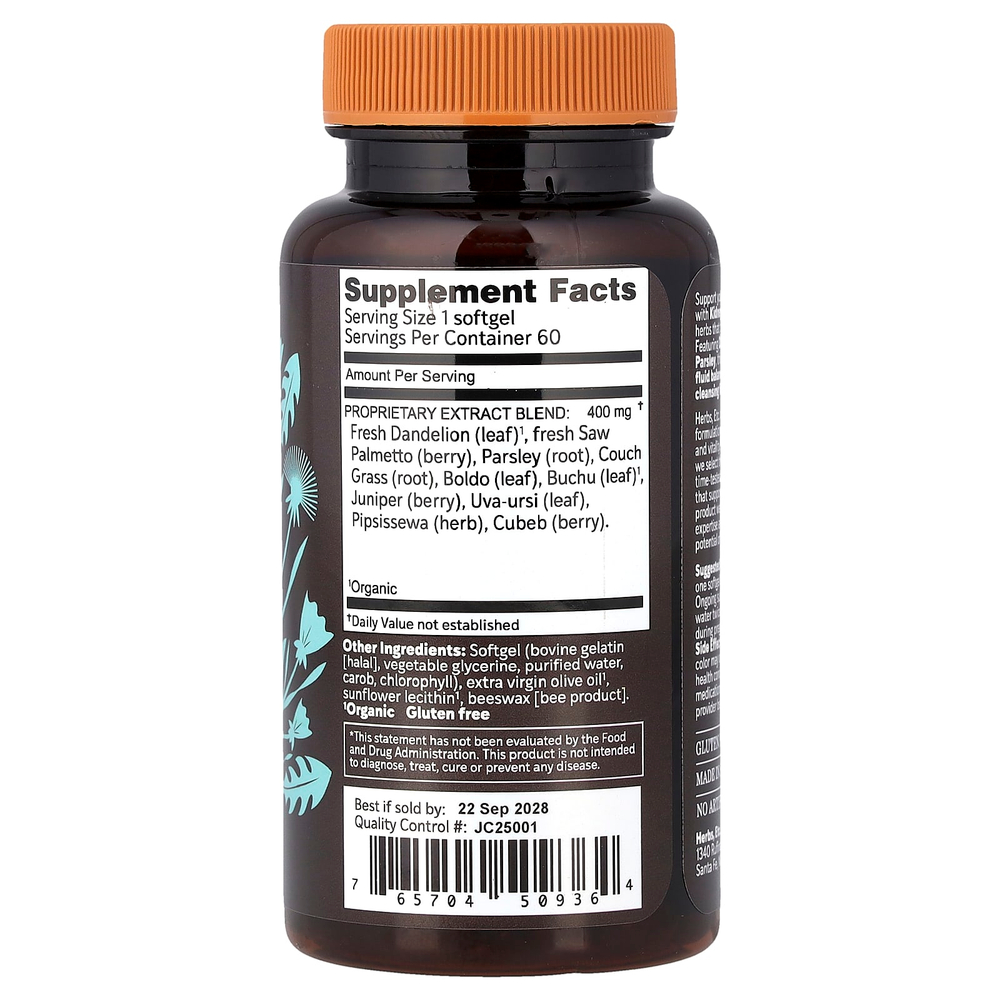 Herbs Etc., Kidney Tonic™, 60 капсул