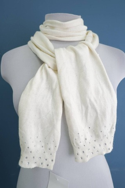 Шарф со стразами