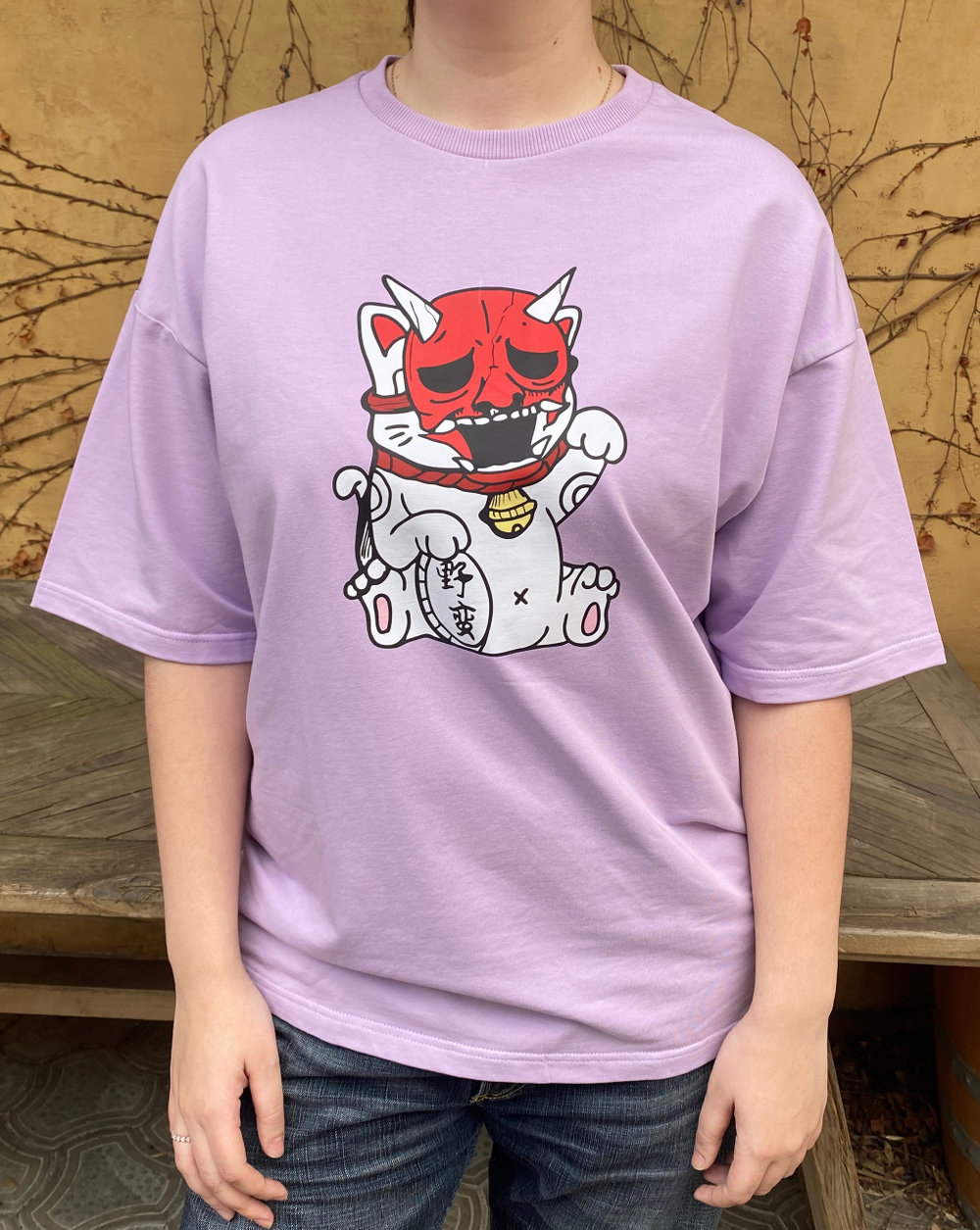 Футболка BMGBRAND Demon Сиреневый