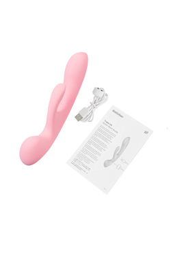 Нереалистичный вибратор Satisfyer Triple Oh, розовый