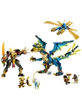 Конструктор NINJAGO 71796 Дракон против Робота-императрицы