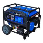 Генератор бензиновый Dinking DKA8500EW (8,5кВт, электростартер, 17лс, колёса, АВР)