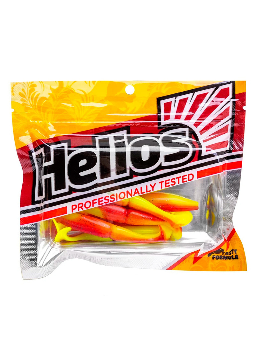 Виброхвост несъедобный Helios Guru 5,0"/12,7 см White RT 15шт. (HS-31/1-003-N-15)