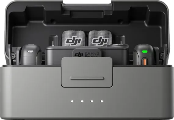 Микрофон DJI Mic 3 (2 TX + 1 RX + Charging Case)