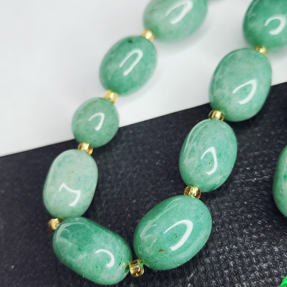 Авантюрин, крупная галтовка, 10-15 мм, камни овалы бочонки, штучно