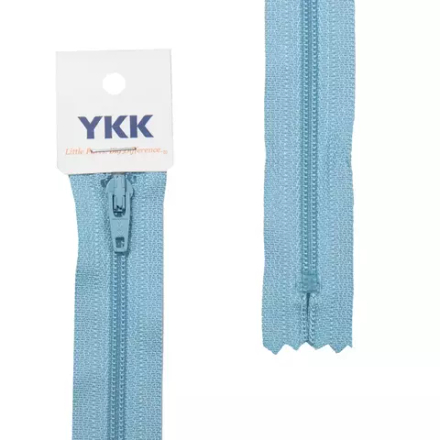 Молния витая, цв.545, неразъемная плоская YKK Тип 3 20 см