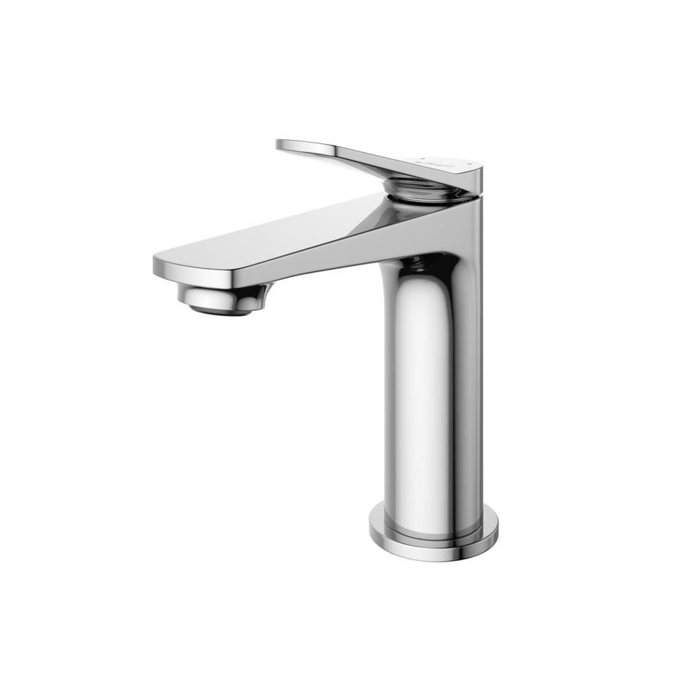 Смеситель BelBagno для раковины, без донного клапана UNIQUE-LVM-CRM-W0