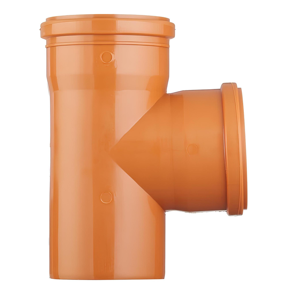 Тройник наружной канализации Valfex Ø110