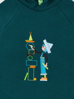 Худи темный изумруд АРХИТЕКТОР