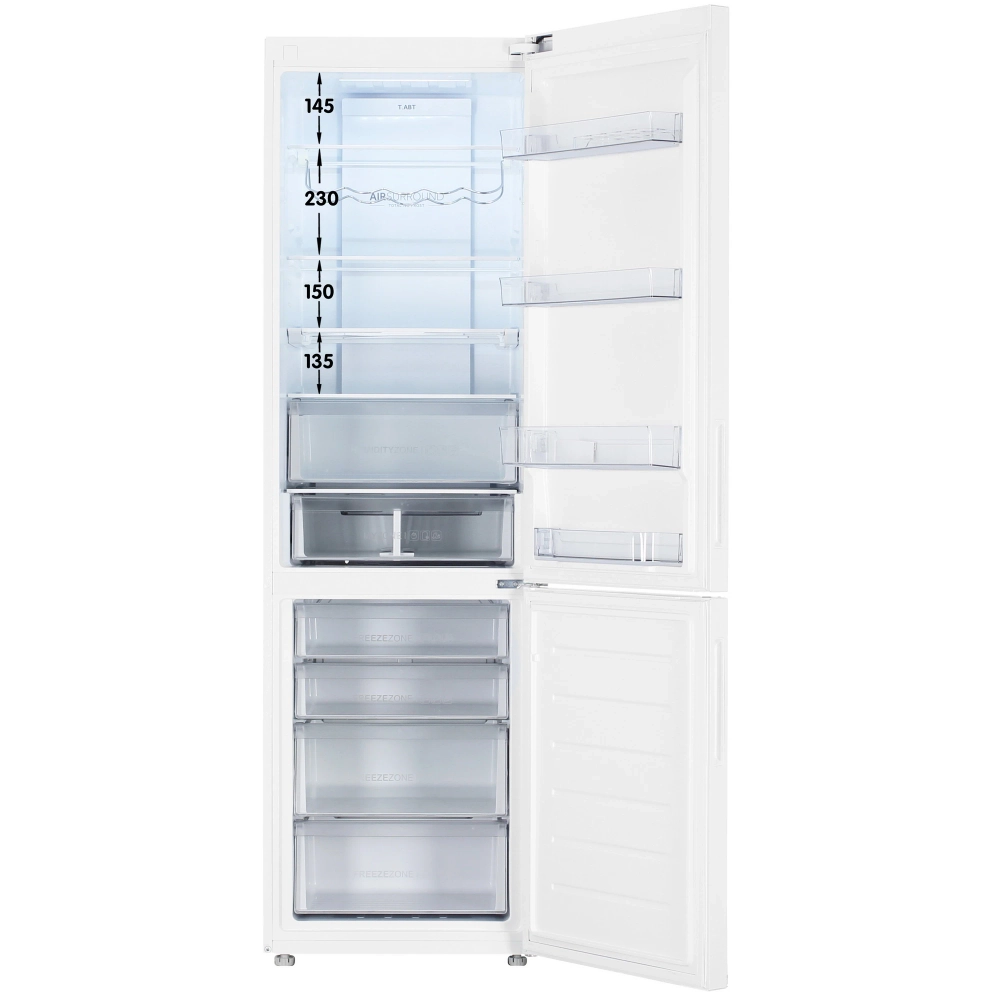 Холодильник с нижней морозильной камерой Haier C4F640CWU1
