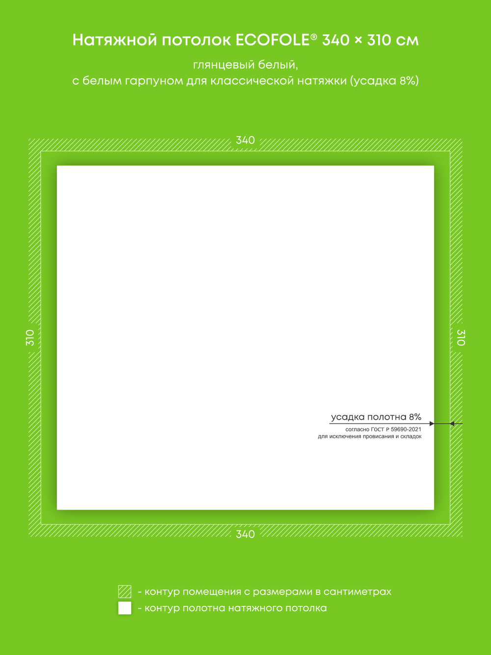 Натяжные потолки 16.8 м2, 28.5 м2, 10.4 м2, 10.5 м2
