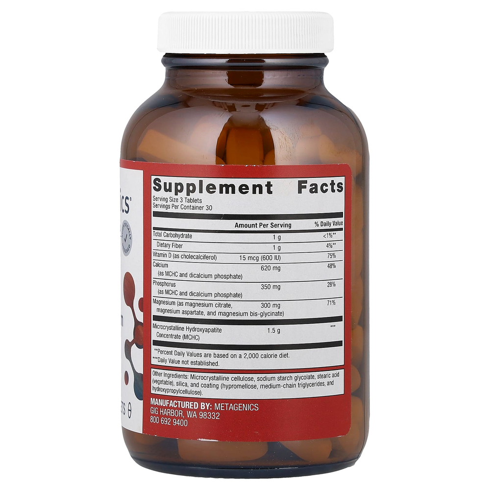 Metagenics, Bone Builder® с магнием, 90 таблеток