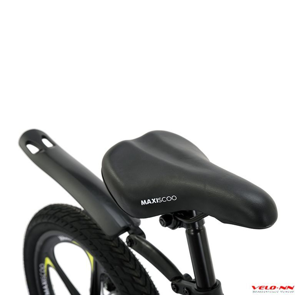 Велосипед 18" MAXISCOO Air Делюкс, серый матовый