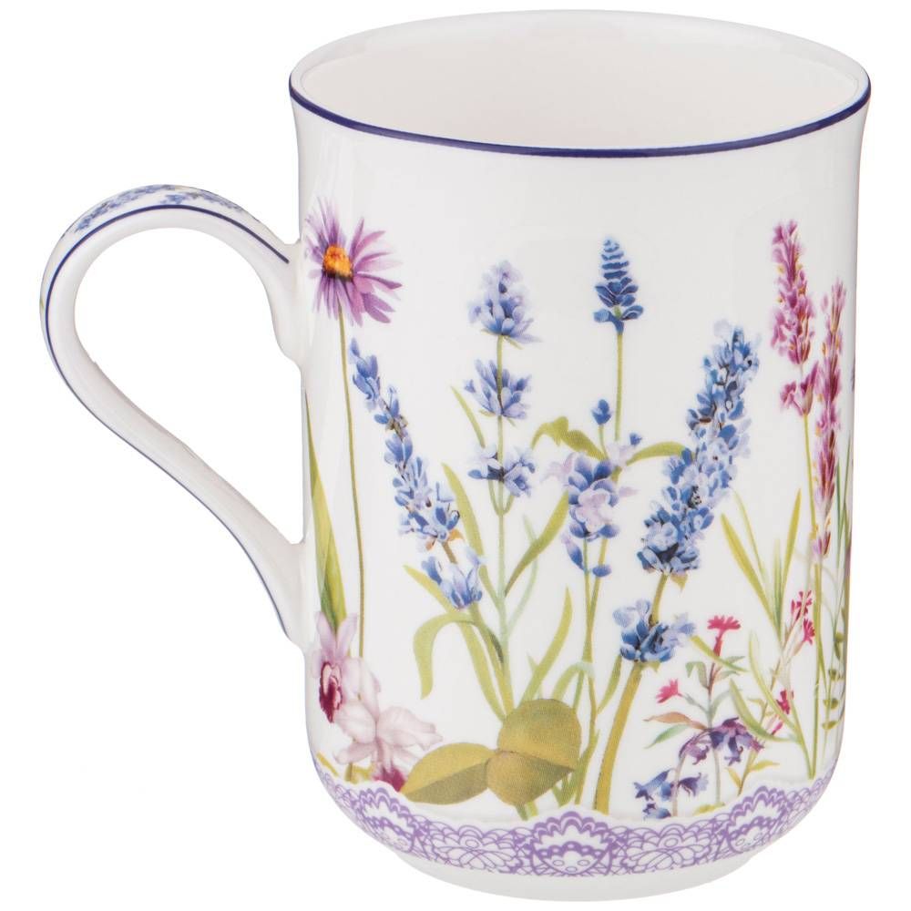 КРУЖКА LEFARD "ПРОВАНС ЛАВАНДА" 350 МЛ (КОР=48ШТ.)