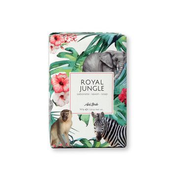 ROYAL JUNGLE. Мыло, обогащенное зеленой глиной (160 г)