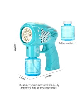 Мегабластер Мыльные пузыри, цвет бирюзовый