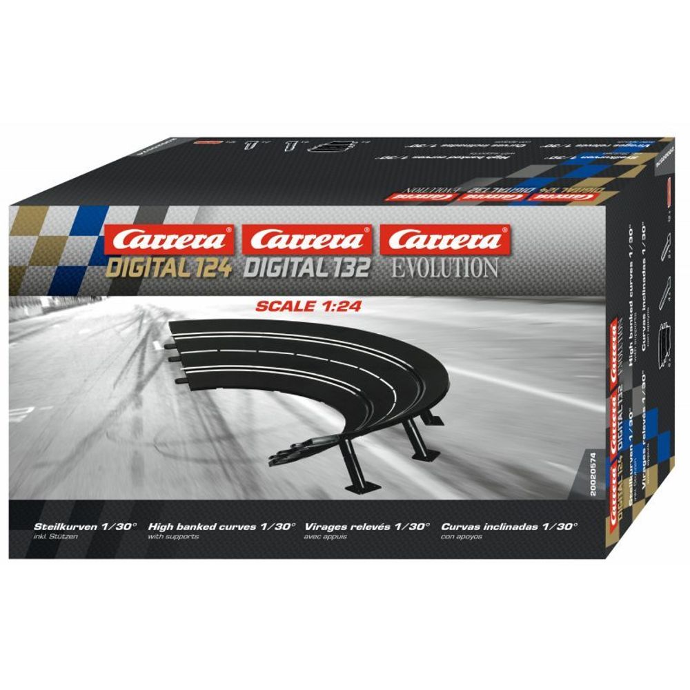 Carrera EVO / DIGITAL 124/132 - Sharp Turn 1/30 20574 / артикул   20574  / GTIN 4007486205741