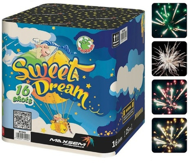 Батарея салютов "Sweet Dream" M1042 16 залпов * 1"