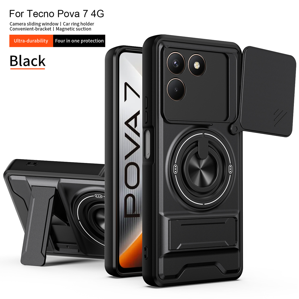 Противоударный чехол Эклипс для Tecno Pova 7 4G /Текно Пова 7 4Джи