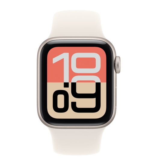 Умные часы Apple Watch SE 3 40mm Starlight Aluminum Starlight Sport Band S/M