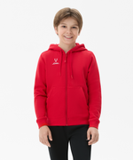 Худи на молнии ESSENTIAL Cotton FZ Hoodie, красный, детский
