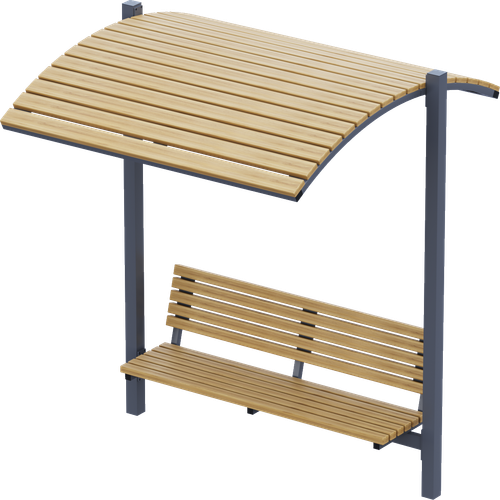 Скамья с навесом Урбан Орлеан М.01-058