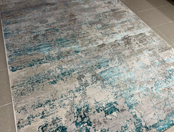 Antik 5072A CREAM \ P.TURQUOISE Рулон